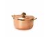 Copper Dutch Oven 15 qt with Flower Lid 