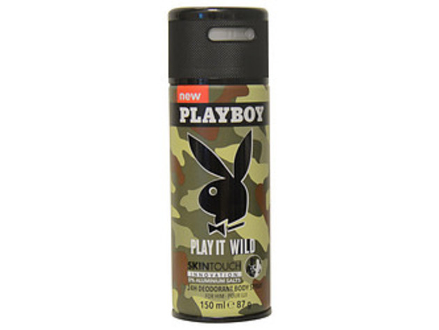 PLAYBOY PLAY IT WILD by Playboy DEODORANT BODY SPRAY 5 OZ For MEN
