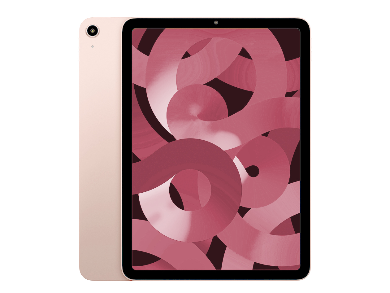 Apple iPad Air 5th Gen (2022) Wi-Fi 64GB Pink (Refurbished)