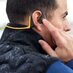 EARSPORT Bluetooth Wireless Open-Ear Headphones - Blue/Large