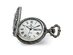Charles Hubert Antique Chrome Finish Fisherman Pocket Watch