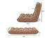 Costway Adjustable 14-Position Floor Chair Folding Lazy Gaming Sofa Chair Cushioned