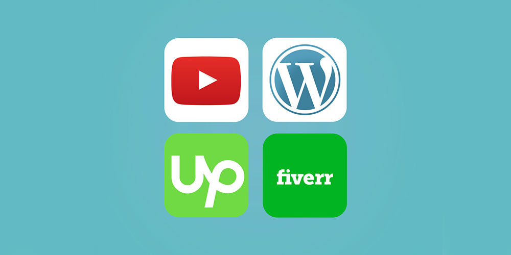 Freelancing With YouTube, WordPress, Upwork, and Fiverr