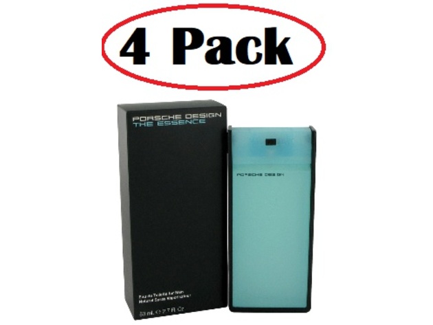 4 Pack of The Essence by Porsche Gift Set -- 1.7 oz Eau De Toilette Spray + 5.1 oz Deodorant Spray