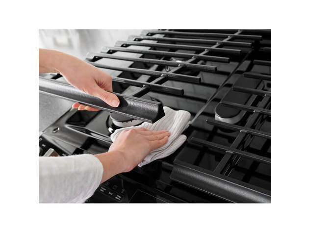 Whirlpool WEG745H0FS 5.8 cu. ft. Stainless Steel Slide-In Gas Range