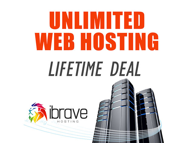 iBrave Cloud Web Hosting: Lifetime Subscription (Unlimited Websites)