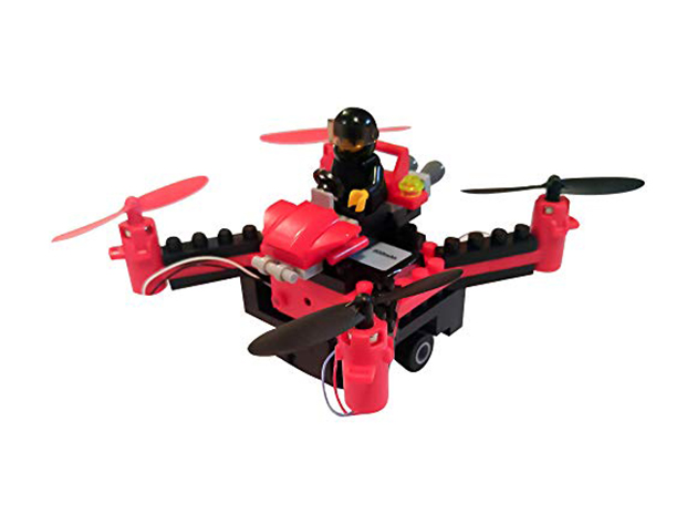 DIY Building Block Fly & Drive Drone (Racing)