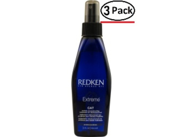 REDKEN by Redken EXTREME CAT TREATMENT FOR DISTRESSED HAIR 5 OZ ( Package Of 3 )