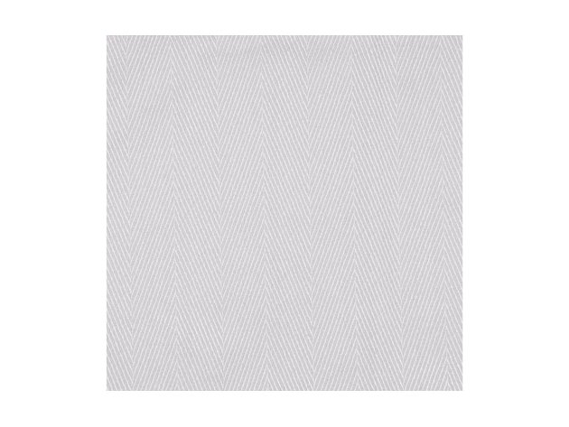 Eclipse Ambiance Chevron Draft Stopper Energy Saving 100% Blackout Grommet-Top 50 Inches x 95 Inches Single Curtain Panel, Grey
