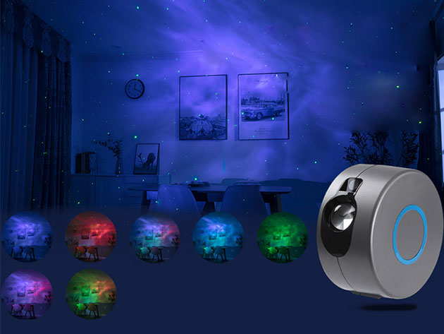 Star Galaxy Night Light Projector: 2-Pack