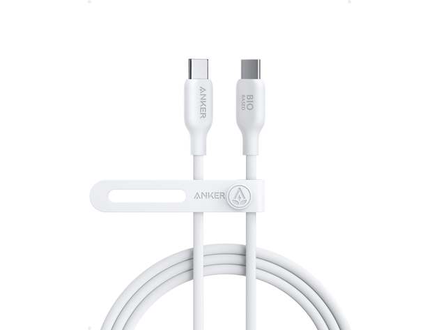 Anker 543 USB-C to USB-C Cable (Bio-Based/6ft/Aurora White)