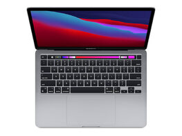 Apple Macbook Pro (2020) 13" M1 8CPU 8GPU Touchbar 16GB RAM 256GB SSD Space Gray (Refurbished)