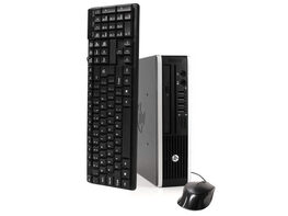HP Elite 8300 Desktop Computer PC, 3.20 GHz Intel i5 Quad Core, 8GB DDR3 RAM, 240GB SSD Hard Drive, Windows 10 Home 64 bit (Renewed)