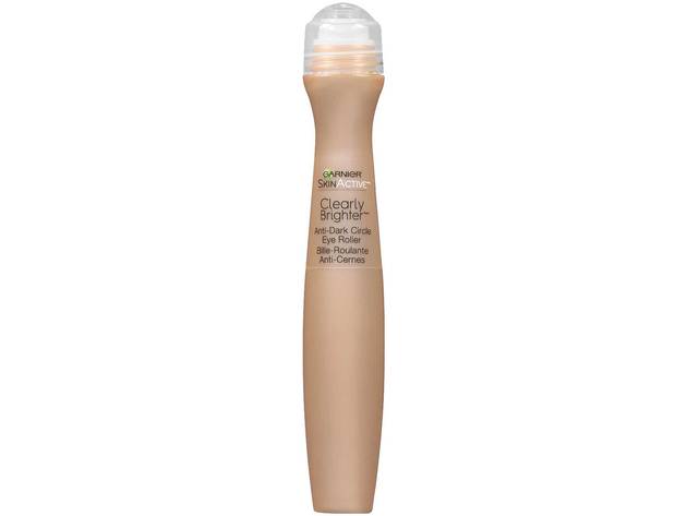 Garnier Skinactive Clearly Brighter Sheer, Tinted Under-eye Cream Roller, Skin Care, Light/Medium, 0.50 Ounce