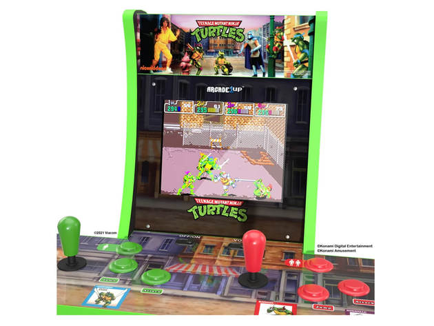 Arcade1up TMNT2PCC Teenage Mutant Ninja Turtles 2 Player Countercade