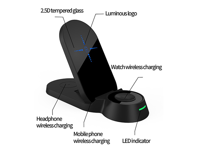 Foldable Wireless Charger Stand