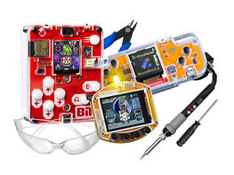 CircuitMess DIY Coding Bundle: Build & Code Your Own Gaming Consoles and Handheld Virtual Pet