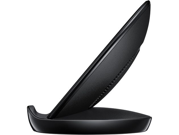 Samsung Qi Certified Fast Charge Wireless Charger Stand 2018 Edition, Universally Compatible with Qi Enabled Smartphones, US Version, Black (New Open Box)