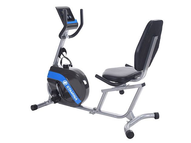 Stamina Recumbent Exercise Bike with Free müüv App Access