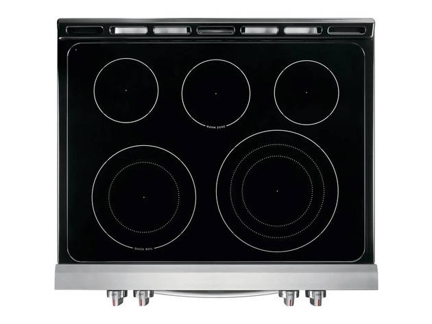 Frigidaire Gallery FGEH3047VF 5.4 Cu. Ft. Stainless Electric Range with Air Fry