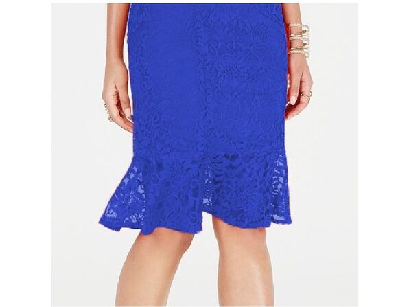 thalia sodi short sleeve lace dress