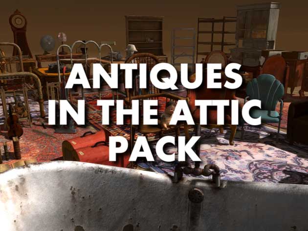 GameGuru - Antiques In The Attic Pack