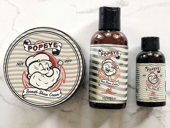 popeye shaving kit