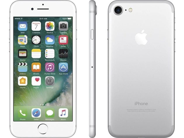 Apple iPhone 7 Unlocked Silver/32GB/Grade B (Refurbished)