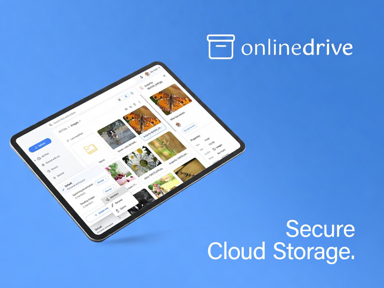 OnlineDrive Cloud Storage: Lifetime Subscription (Corporate Plan/4TB)