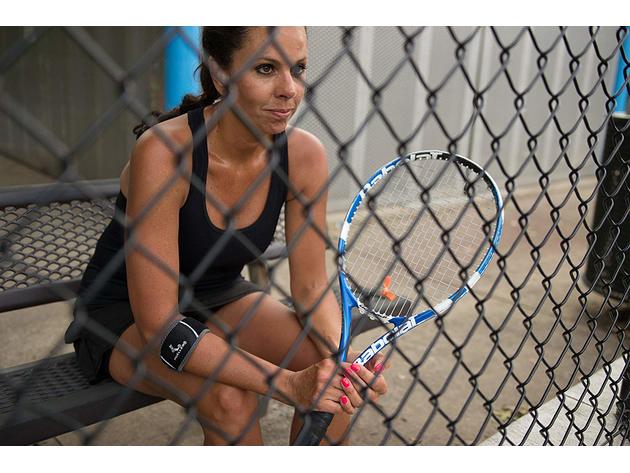 Mueller Sports Medicine HG80 Premium Tennis Elbow Brace, Left/Right, Large/X-Large: (11 Inches -15 Inches), Black