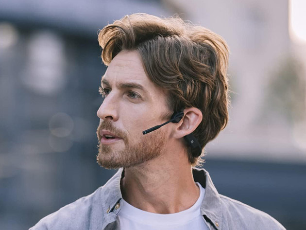 SHOKZ AfterShokz OpenComm - Bone Conduction Open-Ear Stereo Bluetooth Headset