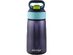 Contigo AUTOSPOUT Straw Striker Kids Water Bottle, Easy Grip Construction, 100 % BPA-Free, 14 Ounces, Navy/Green