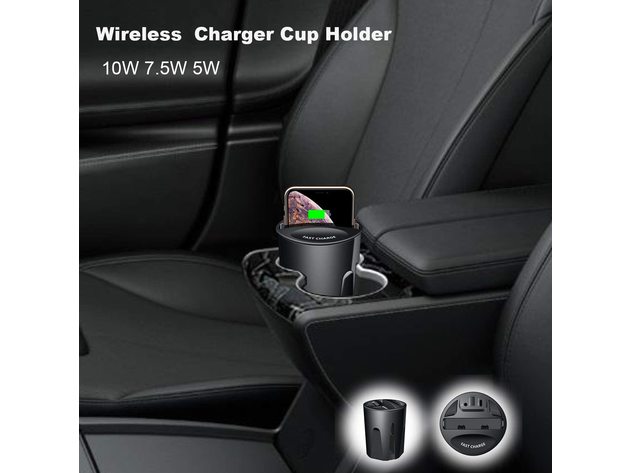 Car Wireless Charger Cup Holder