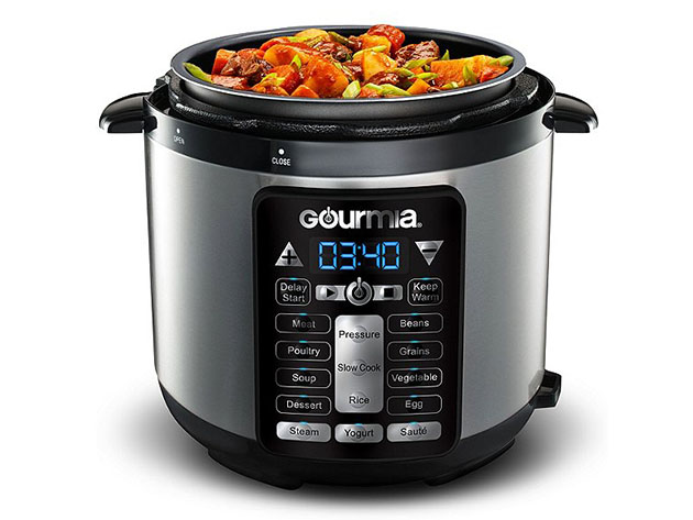 Gourmia® GPC419 4-Qt SmartPot Digital Multi-Function Pressure Cooker