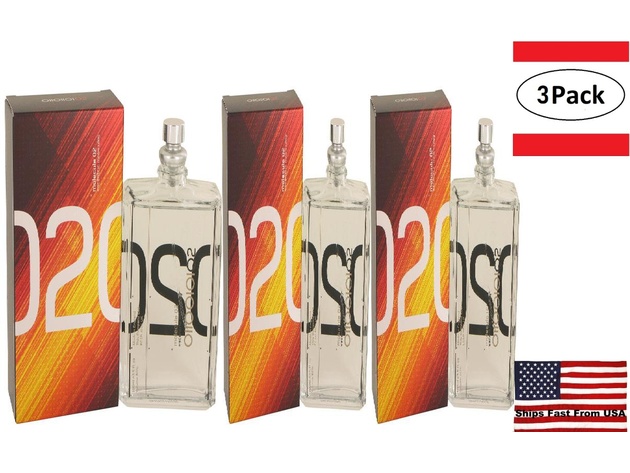 3 Pack Molecule 02 by ESCENTRIC MOLECULES Eau De Toilette Spray 3.5 oz for Women