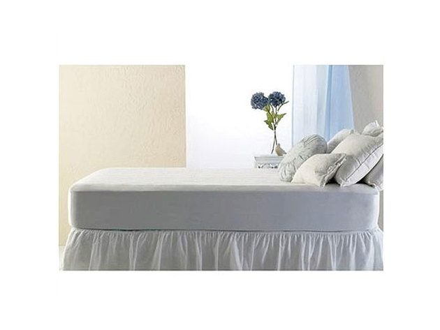 Sunbeam Non-Woven Thermofine Heated Electric Mattress Pad - Twin Full Queen King - White