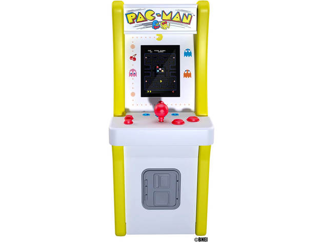 Arcade1up PACMANARCJR Jr. PAC-MAN Arcade Cabinet with Stool