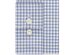 Michael Kors Men's Slim-Fit Non-Iron Airsoft Performance Stretch Check Dress Shirt Blue Size 17-34-35