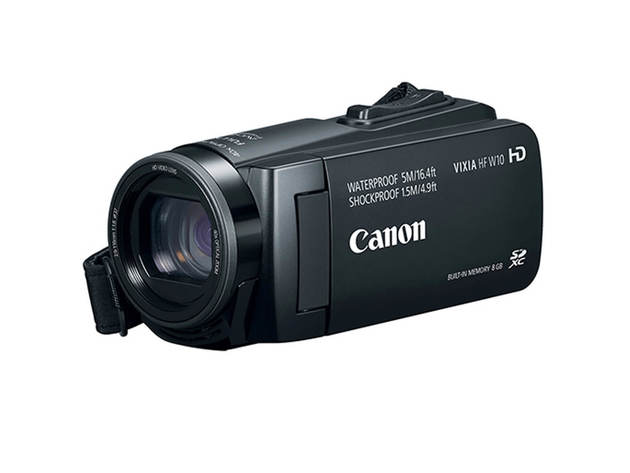 Canon HFW10 Vixia HF W10 Waterproof Camcorder