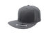Pack of 5 Snapback Cap Hat Flatbrim Adjustable in Bulk - Grey