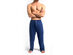 DudeRobe Pants: Luxury Towel-Lined Lounging Sweatpants (Navy, L/XL)