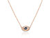 Swarovski Sparkling Rose Gold Tone Crystal Necklace (Store-Display Model)