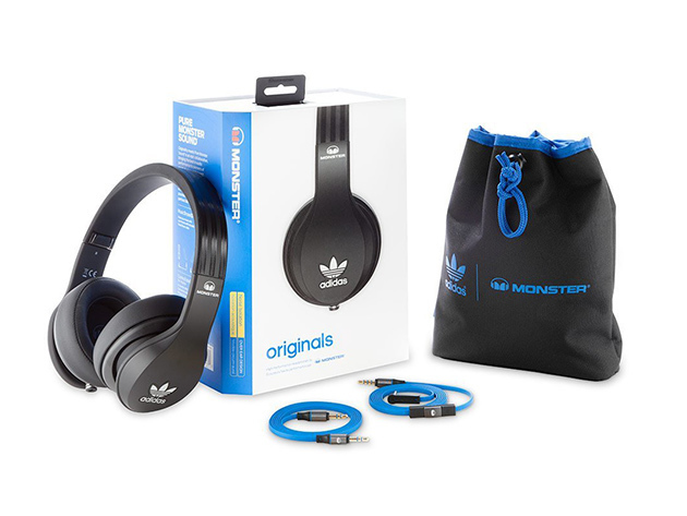 adidas® by Monster® Headphones Apple ControlTalk (Blue) | StackSocial