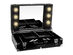 SHANY Studio-To-Go Tabletop Mirror Makeup Station – Makeup Case with Dimmable LED Lights Included and Carrying Handle - BLACK