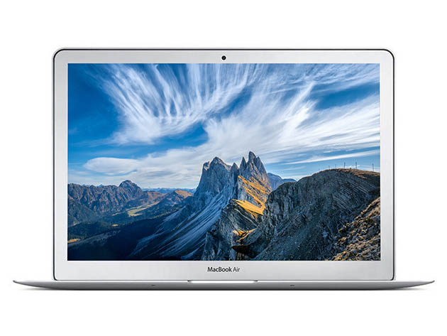 Apple MacBook Air MJVE2LL/A 13-inch Laptop 1.6GHz Core i5,4GB Ram,128gb SSD - Refurbished, Silver