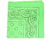 12 Pack Uni Style Apparel 100% Cotton 22 x 22 Inch Paisley Printed Bandana - Neon Green