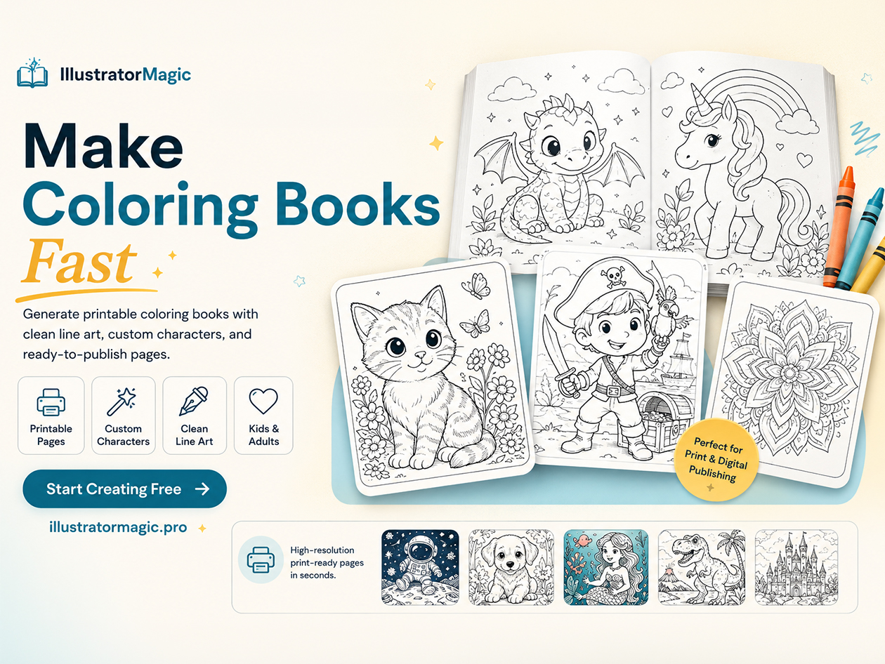 llustratorMagic Pro Plan: Lifetime Subscription