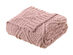 Rosa Chenille Diamond Cable Knit Throw