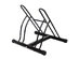 Costway Two Bicycle Bike Stand Racor Garage Floor Storage Organizer Cycling Rack - Black