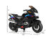 Costway 12V Kids Ride On Motorcycle Electric Motor Bike w/ Training Wheels & Light Black